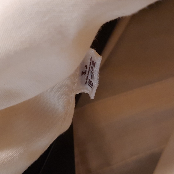 Cream button up Vintage Cuban style 1970's,  scarface style - Picture 9 of 9